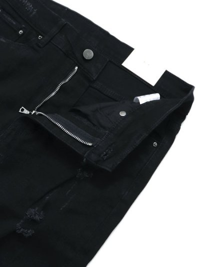 画像4: 【送料無料】mnml X204 CAMO STRETCH DENIM BLACK