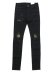 画像1: 【送料無料】mnml X204 CAMO STRETCH DENIM BLACK (1)