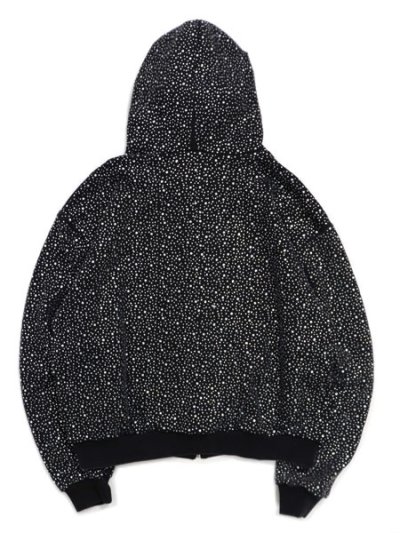 画像2: 【送料無料】STOLEN ARTS BLACK CRYSTAL ZIP HOODIE