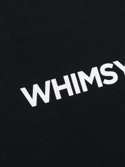 画像3: WHIMSY SOCKS BEADED TRADEMARK TEE BLACK