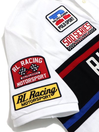 画像6: 【送料無料】POLO RALPH LAUREN CUSTOM SLIM FIT MESH RL RACING POLO