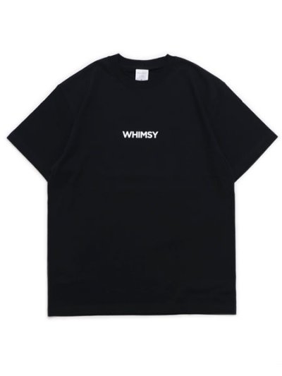 画像2: WHIMSY SOCKS BEADED TRADEMARK TEE BLACK
