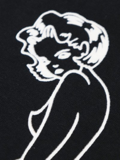 画像3: WHIMSY SOCKS CATHIE TEE BLACK