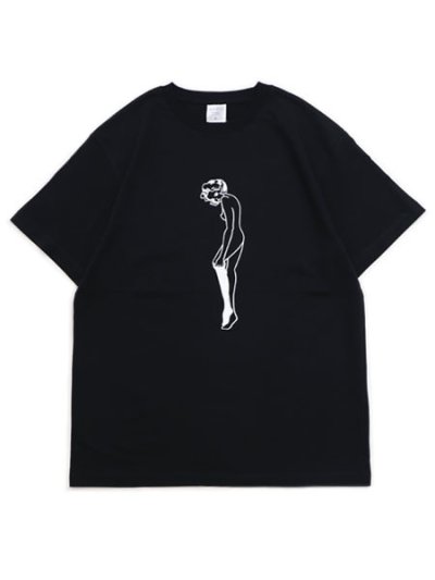 画像1: WHIMSY SOCKS CATHIE TEE BLACK