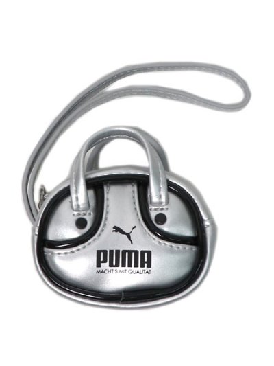 画像1: PUMA 1976 METALLIC GRIP BAG 0.2L-GLACIAL GRAY
