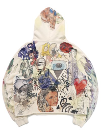 画像2: 【送料無料】STOLEN ARTS POP CULTURE HOODIE