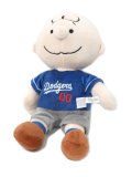 FOCO CHARLIE BROWN DODGERS TEAM JERSEY PLUSH