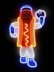 画像5: 【送料無料】FOCO DODGER DOG LED NEON LIGHT UP MASCOT SIGN