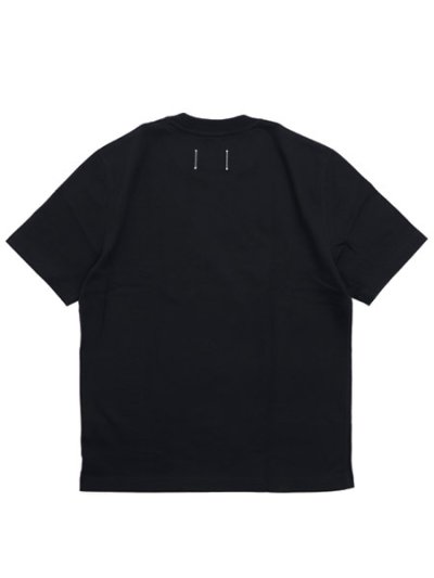画像2: 【送料無料】REIGNING CHAMP MW JERSEY COLLEGIATE STANDARD TEE BK/WH