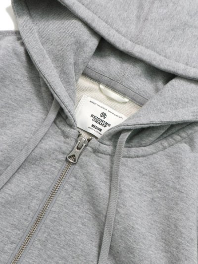 画像3: 【送料無料】REIGNING CHAMP MIDWEIGHT TERRY STANDARD ZIP HOODIE H.GY