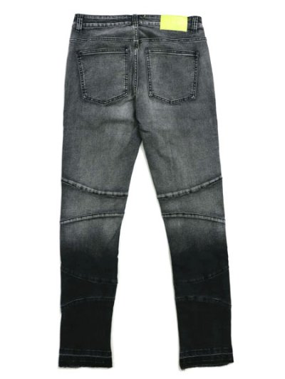 画像2: 【送料無料】PAIN LAB GREY FADE SKINNY DENIM
