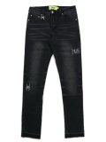 【送料無料】PAIN LAB WASHED BLACK SKINNY DENIM