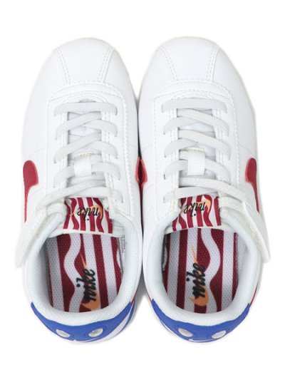 画像6: 【KIDS】NIKE CORTEZ EASYON SE PS SMT WH/NOBLE RED