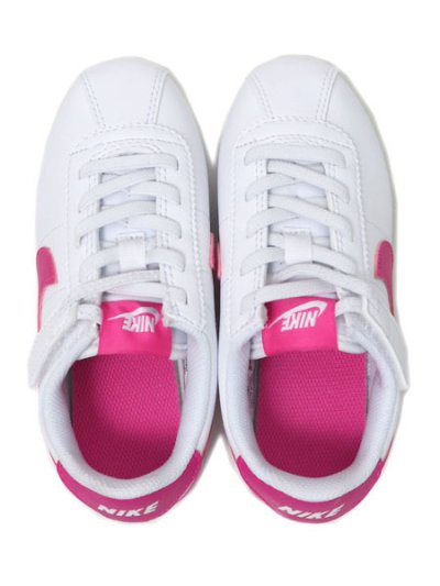画像6: 【KIDS】NIKE CORTEZ EASYON PS WHITE/LASER FUCHSIA