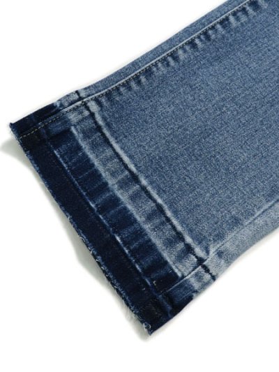 画像9: 【送料無料】PAIN LAB AQUA BLUE SKINNY DENIM