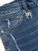 画像6: 【送料無料】PAIN LAB AQUA BLUE STACKED DENIM