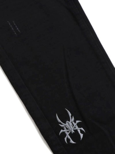画像8: 【送料無料】PAIN LAB JET BLACK SKINNY DENIM