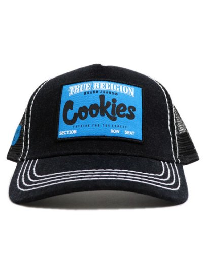 画像2: TRUE RELIGION COOKIES SUPER T TRUCKER WASHED BLACK