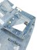 画像4: 【送料無料】EVOL BY FUTURE EVOL HEARTS DENIM SHORT LIGHT WASH DENIM