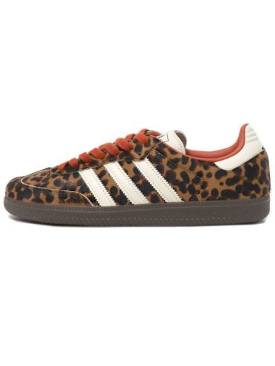 画像1: 【送料無料】ADIDAS WMNS SAMBA OG C BK/PRELOVED RED/CREAM WH