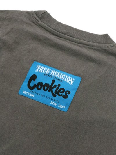 画像4: 【送料無料】TRUE RELIGION COOKIES BOXY WASHED ARCHS TEE GRANITE GY