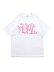 画像1: EVOL BY FUTURE PINK EVOL CROSS TEE (1)