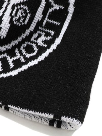 画像4: HUF TOKEN REVERSIBLE SKULL BEANIE BLACK
