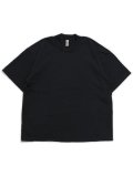 LOS ANGELES APPAREL 8.5oz S/S WIDE GARMENT DYE TEE-BLACK EDGE