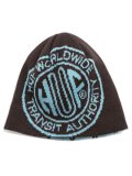 HUF TOKEN REVERSIBLE SKULL BEANIE BISON