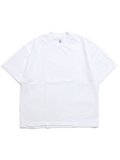 LOS ANGELES APPAREL 8.5oz S/S WIDE GARMENT DYE TEE-WHITE