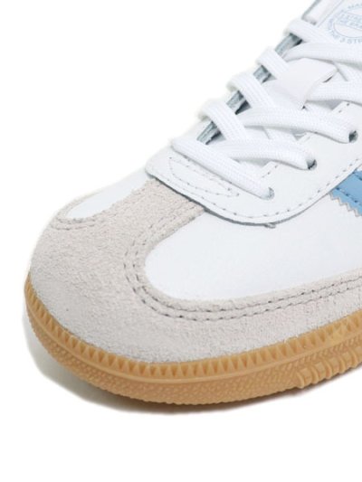 画像7: 【KIDS】ADIDAS SAMBA OG C CLOUD WHITE/ASH BLUE/GUM
