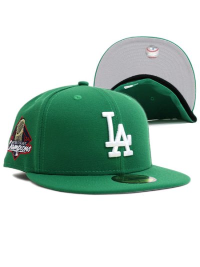 画像1: NEW ERA 59FIFTY CS DODGERS WS2024 U/GY FB KGR/WHT