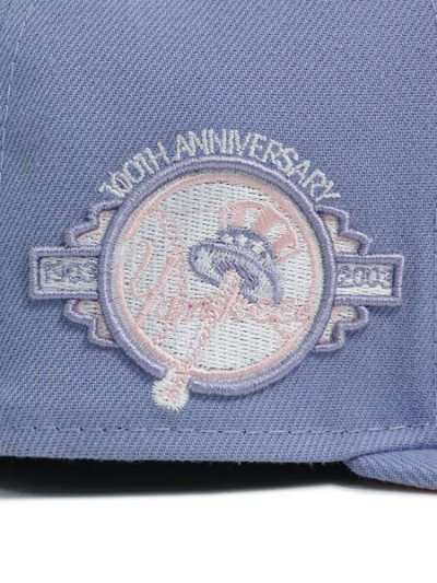 画像10: NEW ERA 59FIFTY CS YANKEES 100TH U/PK FB LAVENDER