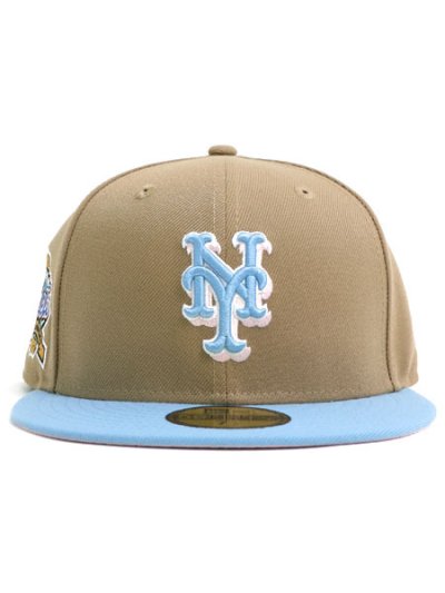 画像2: NEW ERA 59FIFTY CS METS 40TH U/PINK FB KHK/LBL