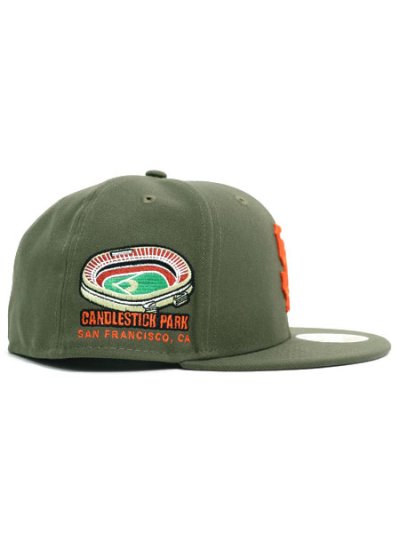 画像4: NEW ERA 59FIFTY CS GIANTS CANDLESTICK U/GY FB OLV