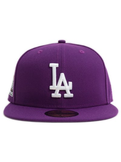 画像2: NEW ERA 59FIFTY CS DODGERS WS2024 U/GY FB PUR/WHT
