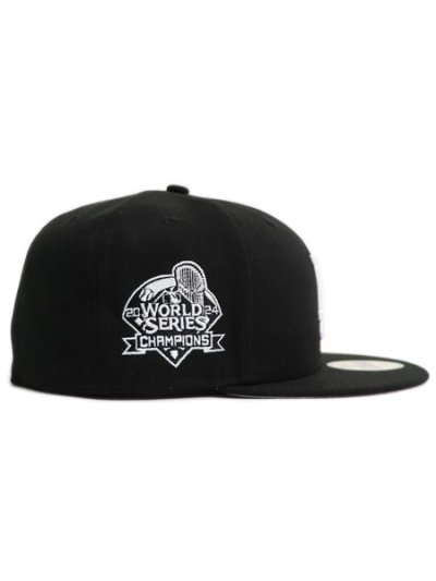 画像4: NEW ERA 59FIFTY CS DODGERS WS2024 U/GY FB BLK/WHT