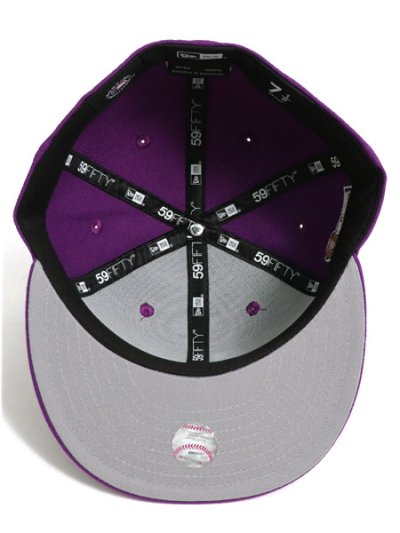 画像6: NEW ERA 59FIFTY CS DODGERS WS2024 U/GY FB PUR/WHT