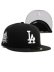 画像1: NEW ERA 59FIFTY CS DODGERS WS2024 U/GY FB BLK/WHT (1)