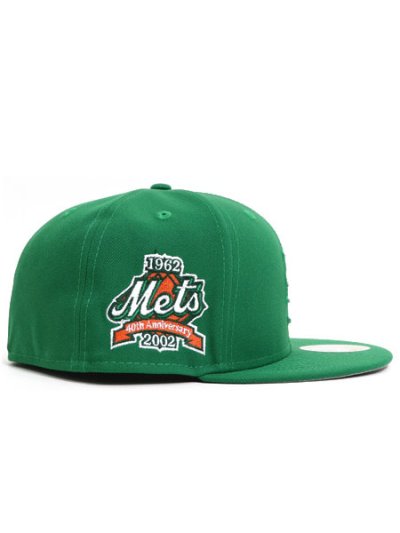 画像4: NEW ERA 59FIFTY CS METS 40TH U/GY FB KELLY/WHT