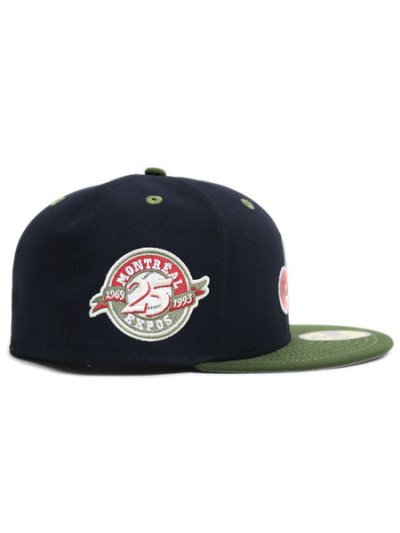 画像4: NEW ERA 59FIFTY CS EXPOS 25TH U/GY FB NVY/GRN