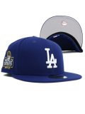 NEW ERA 59FIFTY CS DODGERS WS2024 U/GY FB BLU/WHT