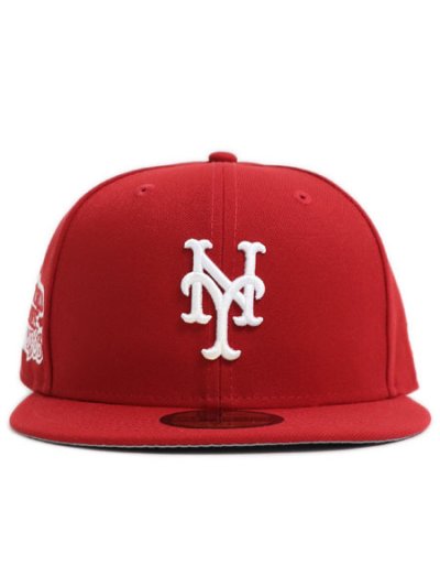 画像2: NEW ERA 59FIFTY CS METS WS1986 U/GY FB RED/WHT