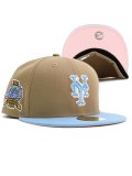 NEW ERA 59FIFTY CS METS 40TH U/PINK FB KHK/LBL