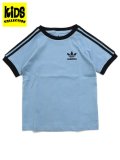 【KIDS】ADIDAS KIDS 3 STRIPES TEE-ASH BLUE