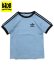 画像1: 【KIDS】ADIDAS KIDS 3 STRIPES TEE-ASH BLUE (1)