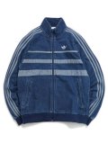 【送料無料】ADIDAS FIRST TRACK TOP DENIM-LIGHT DENIM