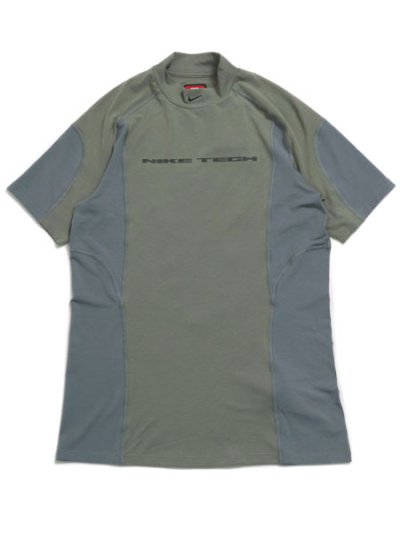 画像1: NIKE TCH PRO SS TOP LAYER-LT ARMY/COL GREY