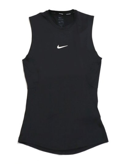 画像1: NIKE PRO DF TIGHT TOP SL-BLACK