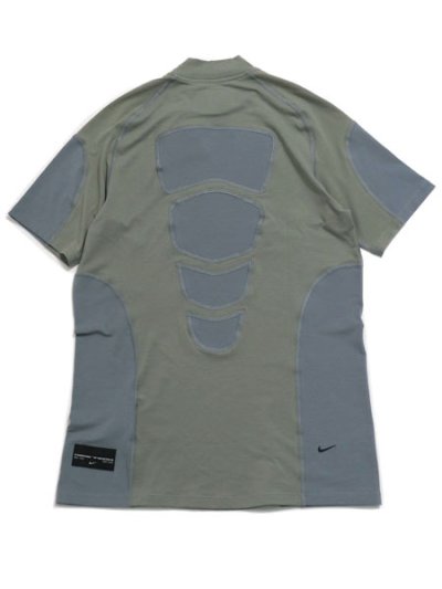 画像2: NIKE TCH PRO SS TOP LAYER-LT ARMY/COL GREY